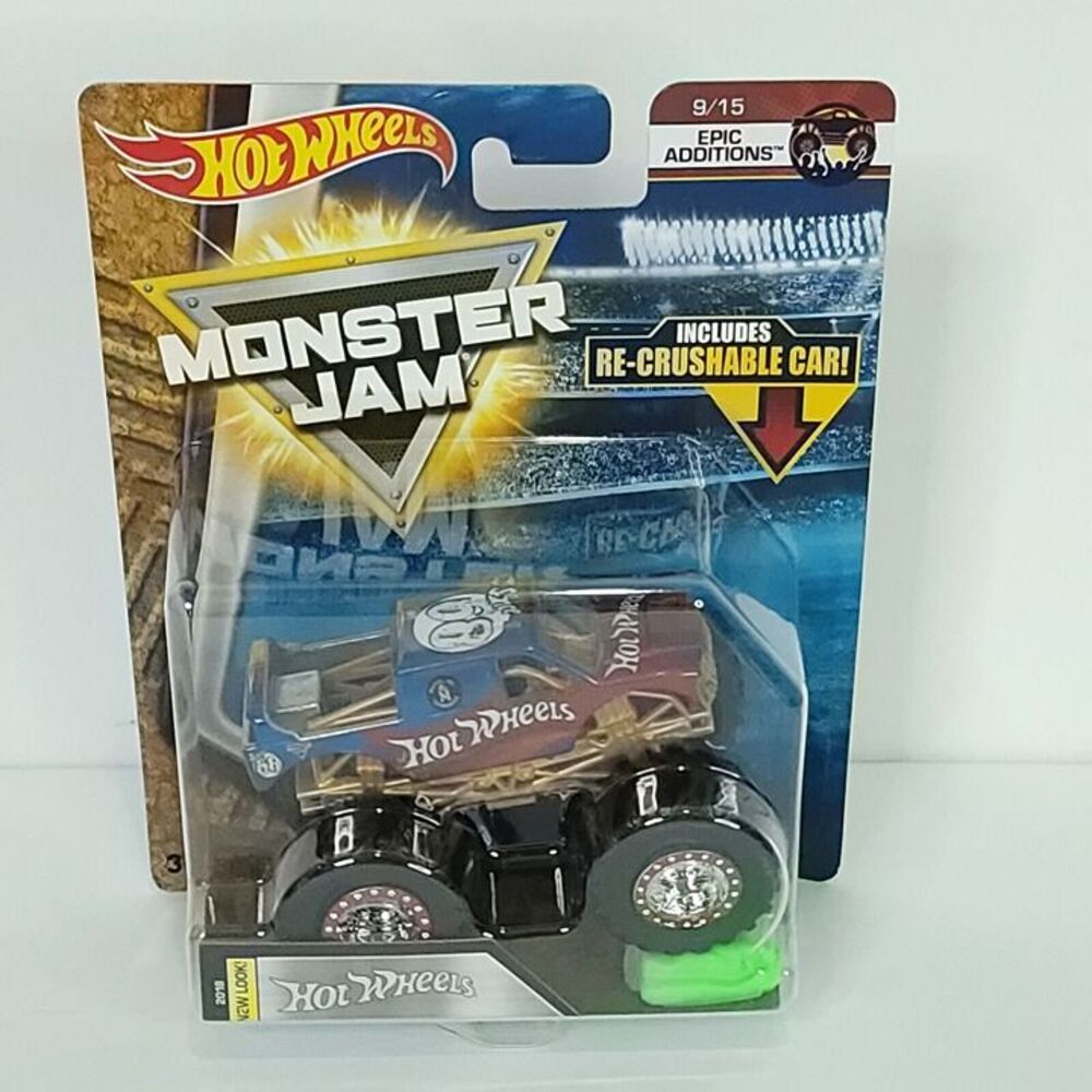 Team Hot Wheels Monster Jam Epic Additions 1:64 Monster Truck NEW 9/15 Since 68